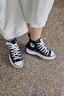 匡威（Converse）官方 Run Star Hike高幫帆布流星厚底鞋黑色166800C 166800C/黑色 38 曬單實(shí)拍圖