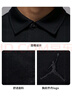 Jordan男子喬丹 高爾夫POLO衫 速干透氣 經(jīng)典短袖T恤HQ8689-010黑色2XL 曬單實拍圖