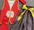 兒童哪咤衣服哪吒魔童降世同款動(dòng)漫萬圣節(jié)cos全套男女童哪吒服裝 豪華十件套【如圖標(biāo)注】 120 曬單實(shí)拍圖