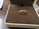 蜜金（HoneyGold）珠寶 黃金戒指足金古法藏文化系列密言輪指環(huán)HGH1706送女友禮物 3.14g 15號 工費210元 曬單實(shí)拍圖