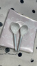 陶?qǐng)@夢(mèng)依娜輕奢碗家用隔熱組合歐式骨瓷碗米飯碗湯碗碟盤(pán)子菜盤(pán)魚(yú)盤(pán)餐具 8寸海派方盤(pán)（粉色）-依娜 曬單實(shí)拍圖