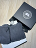 加拿大鵝（Canada Goose）【新品】Chilliwack男士黑標(biāo)抓絨飛行員夾克大鵝外套 7220MB 9211 采石場灰 M 曬單實(shí)拍圖