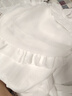 妙奕嘉白色吊帶連衣裙女夏季新款裙子女士高級感純欲女裙海邊度假沙灘裙 白色法式絕美不規(guī)則荷葉邊連衣裙 M 【建議85-105斤】 曬單實拍圖