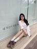 ASH女鞋2025秋季新款KILL BILL真皮休閑鞋女百搭德訓鞋平底板鞋潮 豹紋 36 曬單實拍圖