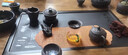 驕鹿景德鎮(zhèn)紫砂壺中式功夫茶具套裝陶瓷泡茶壺茶杯子浮雕龍紋整套 紫砂【鵬程萬里-14頭】 曬單實拍圖