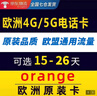 歐洲電話卡沃達(dá)豐5G西班牙德國(guó)法國(guó)希臘意大利荷蘭電話卡 15天26GB 含瑞士+土耳其 曬單實(shí)拍圖
