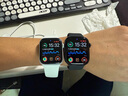 Apple/蘋果 Watch Series 10 智能手表GPS款46毫米亮黑色鋁金屬表殼黑色運(yùn)動(dòng)型表帶S/M MX263CH/B 曬單實(shí)拍圖