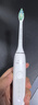 飛利浦（PHILIPS）【肖戰(zhàn)推薦】電動(dòng)牙刷鉆石3系 生日禮物 成人情侶款送男生/女友 微泡水流 HX5181/01皓月白 曬單實(shí)拍圖