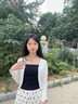 LZJV冰絲針織防曬衣開(kāi)衫女2025新款夏薄款披肩外搭罩衫短款空調(diào)衫外套 白色 均碼(80-130斤） 曬單實(shí)拍圖