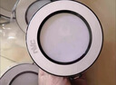 雷士照明led筒燈客廳吊頂孔燈嵌入式桶燈天花過道燈75mm家用洞燈 漆白款【白光6000K】開孔7-9cm 13w 曬單實拍圖
