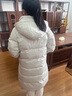 雪中飛 SNOW FLYING極速發(fā)貨羽絨服女基礎純色可脫卸連帽過(guò)膝長(cháng)款休閑時(shí)尚保暖外套 粉色 XL 【推薦130-150斤】 曬單實(shí)拍圖