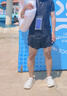 Keep泳衣男游泳套裝防尷尬雙層泳褲兩件套專業(yè)裝備泡溫泉 黑色 L 曬單實(shí)拍圖