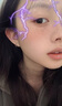 QMXD純999足銀耳釘女2025年新款養(yǎng)耳洞耳環(huán)睡覺免摘耳骨釘耳棒防堵針 s999足銀耳釘 一對 曬單實拍圖
