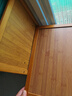 竹藝佳出租屋用鞋柜小型入戶(hù)簡(jiǎn)易家用門(mén)口多層帶門(mén)防塵結實(shí)耐用窄鞋架子 百葉門(mén)-單門(mén)鞋柜8層帶抽茶色 曬單實(shí)拍圖