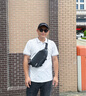 JEEP斜挎包男士大容量單肩包背包磁吸機(jī)能胸包運(yùn)動(dòng)騎行通勤挎包旅行包 黑色 曬單實(shí)拍圖