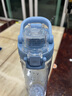 樂(lè )扣樂(lè )扣（LOCK&LOCK）人魚(yú)線(xiàn)水杯男女大容量運動(dòng)水壺水杯刻度塑料杯子開(kāi)學(xué)軍訓水杯 海洋藍 700ml 曬單實(shí)拍圖