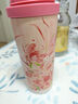 霸王茶姬（CHAGEE）一摁即開保溫杯咖啡杯316L不銹鋼內(nèi)膽水壺水杯伴手禮便攜一騎紅塵 曬單實拍圖