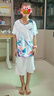 新款羽毛球服兒童青少年速干透氣男女童比賽訓練服套裝短袖可印字 6500白色套裝 M 曬單實拍圖