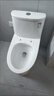恒潔（HEGII）馬桶 家用虹吸式大沖力坐便器 速沖節(jié)水防臭 靜音降緩蓋板 包安裝 【三坑距】一級水效HC0513PT 400坑距（適用390mm以上） 曬單實(shí)拍圖