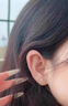 茂悅999純銀針耳釘女養耳洞耳骨釘小眾高級感閃鋯耳蝸釘水鉆耳環(huán)耳飾 999足銀閃鉆耳釘【6mm】 曬單實(shí)拍圖