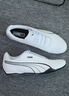 彪馬（PUMA）【薄底鞋】復(fù)古透氣賽車風(fēng)休閑鞋男女同款REDON 388167 白-白-黑色-01 44 曬單實(shí)拍圖