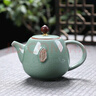 炎煌可養(yǎng)開片哥窯茶壺家用禪翼紋單壺泡茶壺茶杯茶海茶道配件茶具用品 哥窯禪茶-茶壺 50mL(含)-300mL(含) 曬單實(shí)拍圖
