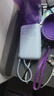 小米（MI）【3C認(rèn)證】小米充電寶移動電源 10000  自帶線雙向快充口袋版 電源 灰藍(lán)色可上飛機/火車 曬單實拍圖