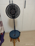 美的（Midea）電風(fēng)扇可折疊戶外無(wú)線充電落地扇遙控定時(shí)大風(fēng)力臺(tái)式桌面小風(fēng)扇家用便攜式轉(zhuǎn)頁(yè)扇輕音低噪節(jié)能搖頭 【充插兩用充電款】三段升降 一體伸縮可折疊收納 12檔風(fēng)速 曬單實(shí)拍圖