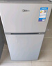 美的（Midea）112升  兩門雙開門雙溫小冰箱迷你家用宿舍租房靈活擺放節(jié)能低音深冷速凍 BCD-112CM 曬單實拍圖