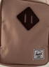 Herschel加拿大赫行 經(jīng)典系列Heritage?Crossbody斜挎包拉鏈小包 淺灰褐色 曬單實拍圖