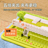 美添樂（HoMettler）夾布平板拖把38cm加大號家用一拖凈干濕兩用木地板拖地吸水拖布 曬單實拍圖