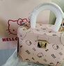 凱蒂貓（hellokitty）盒子包時(shí)尚小眾女士手提包設(shè)計(jì)感輕奢印花單肩包休閑高顏值斜挎包 漸入夢幻佳境 曬單實(shí)拍圖