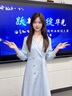 艾尚臣氣質女神范高端西裝連衣裙女裝教師職業(yè)通勤商務正裝工作服 藍色連衣裙 L  【112-122】 曬單實拍圖
