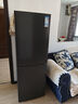 TCL 190升雙門(mén)變頻節能小冰箱 風(fēng)冷無(wú)霜 小型家用電冰箱租房宿舍 55cm超薄機身 低音低噪 以舊換新 R190V7-B星曜灰 曬單實(shí)拍圖
