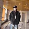 WASSUP UOSNE美式潮牌外套男士秋冬季休閑百搭高級(jí)感棒球服MA1飛行員夾克衫 卡其（春秋款） XL （推薦體重120-140斤） 曬單實(shí)拍圖