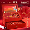 晨光（M&G）文具故宮金榜題名雙層套裝22件套 學(xué)生考試禮盒 考試中性筆鉛筆鋼筆筆記本HAGP2656 曬單實(shí)拍圖