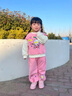 奧特曼童裝女童春秋套裝2025新款兒童衛(wèi)衣兩件套小童秋季韓版奧特曼衣服 粉色 90 建議80-90cm1歲半-2歲 曬單實(shí)拍圖
