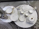 祺公子景德鎮(zhèn)碗具套裝高檔輕奢碗碟套裝家用骨瓷餐具盤子碗筷喬遷送禮 70件豪華配富貴煲 可微波洗碗機(jī) 曬單實拍圖