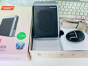 APOROT18mini磁吸領夾2.4G無線擴音器小蜜蜂教師專用講課麥大功率大音量喇叭 曜石黑 曬單實拍圖