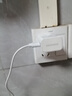 艾美特（AIRMATE）小風(fēng)扇桌面便攜式小型電風(fēng)扇充電辦公宿舍學(xué)生床頭夾扇臺夾扇 【插電款/二檔】米白色 曬單實拍圖