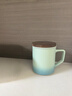 叁旬（sanxun） 知行陶瓷泡茶馬克杯帶蓋過(guò)濾水杯女男辦公室茶水分離杯子定制 知行馬克杯【湖蘭釉】 曬單實(shí)拍圖
