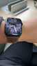 BHO適用蘋(píng)果手表表帶apple watch s10/ultra2表帶真皮iwatch s9/8/7/6/5/4/se真皮磁吸扣手表帶 曬單實(shí)拍圖