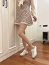 妙麗（Millies）品牌包頭拖鞋女外穿透氣一腳蹬涼拖鞋2025夏季新款百搭懶人半拖鞋 米色 38 (240mm)  標(biāo)準(zhǔn)碼 曬單實(shí)拍圖