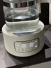 摩飛電器（Morphyrichards）全玻璃養(yǎng)生壺家用燒水壺多段控溫電熱水壺極速風(fēng)冷恒溫壺沖奶泡奶機(jī)MR5602 1.2L 椰奶白 曬單實(shí)拍圖