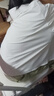 牧萌兒童防曬衣涼感透氣防紫外線男童女童夏季薄款防曬衣 荔枝白 XL 曬單實拍圖