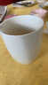 潮思匯仿羊脂玉白瓷公道杯家用功夫茶具倒茶公杯勻杯陶瓷器茶具 羊脂玉瓷茶海純白 曬單實(shí)拍圖