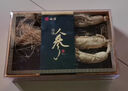 泰元珍長(zhǎng)白山人參白參生曬參干人參吉林特產(chǎn)東北大人參泡酒送人禮盒 250克28根左右-6年參 曬單實(shí)拍圖