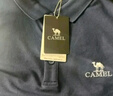 駱駝（CAMEL）絲光珠地棉POLO衫男士透氣刺繡翻領(lǐng)商務(wù)休閑短袖春夏季M14BA5E114 曬單實(shí)拍圖