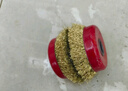 弘工碗型鋼絲輪除銹鋼絲刷角磨機(jī)打磨拋光輪電動100型打磨輪 5個裝 曬單實拍圖