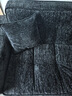 新姿美舍黑武士沙發(fā)中古風(fēng)雪尼爾布藝沙發(fā)客廳新款雙扶手直排豆腐塊沙發(fā) 四人位2.8米【2個座包】 雪花雪尼爾800克+鵝絨+高彈海綿 曬單實拍圖